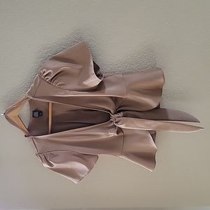 Wild Fable champagne colored top.